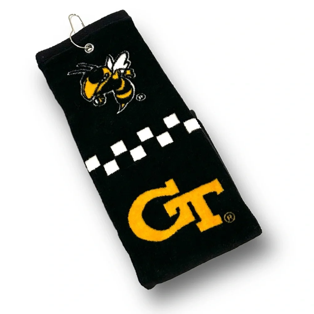 Georgia Tech Golf Hand Towel New